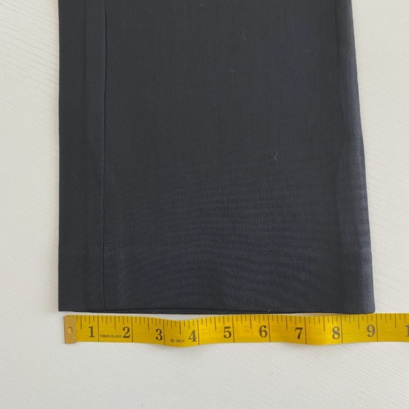 Lafayette 148 Manhattan Crop Pants Trousers Black Size 4 - Picture 12 of 13